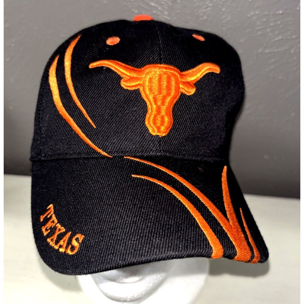Texans Longhorns 100% Acrylic Adjustable Baseball Cap